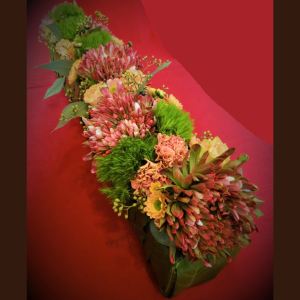 rouwwerk baardegem aalst atelier interieur bloemen bloemstuk